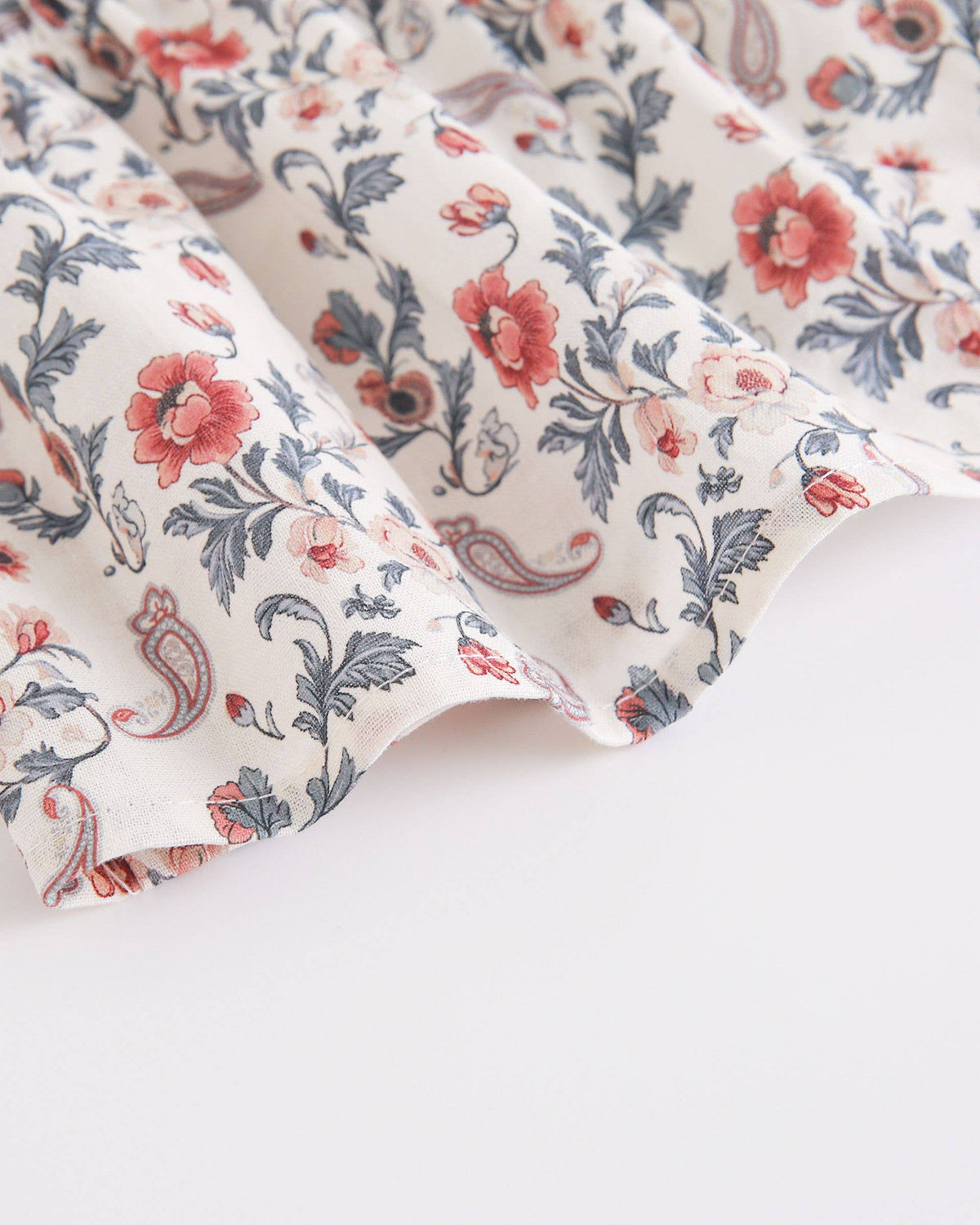 L/S floral dress, ruffle collar,3-9Y,JGI96807
