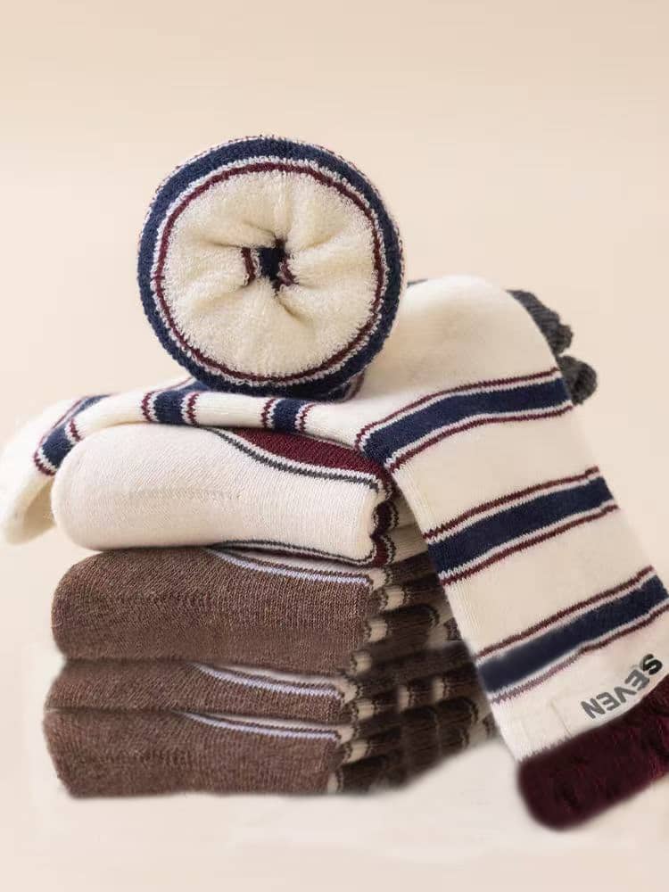 premium striped socks__ 4pairs