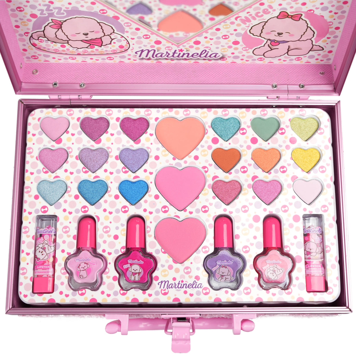 Makeup Complete Gift Case for Kids - Martinelia