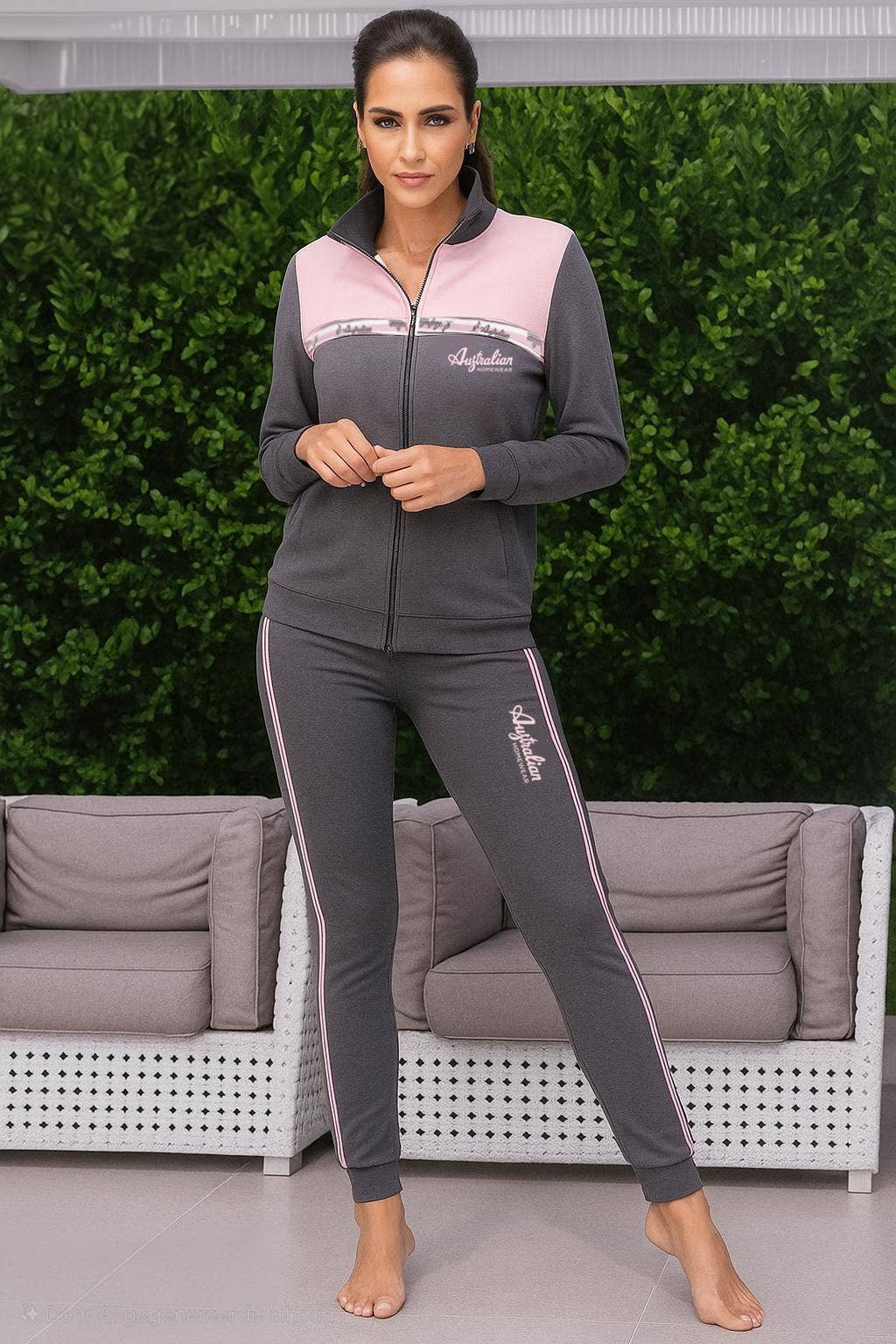 Antracite 'Australian' Homewear Tracksuits for Women AF40