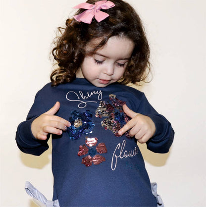 Sweatshirt "Shinny Flower"
