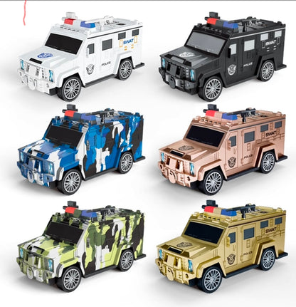 🚨 Fun & Secure Police-Themed Electronic Piggy Bank with ATM card ! 🚨🚓💰
