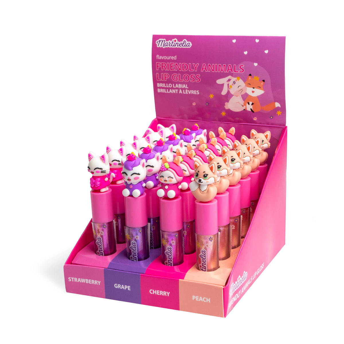 MARTINELIA FRIENDLY ANIMALS  LIP GLOSS