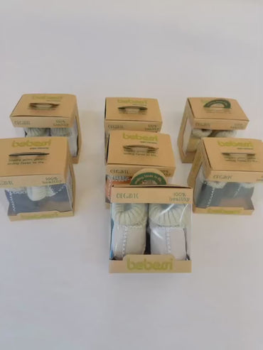 Bebessi Plush Fur-Lined Baby Booties Gift Set – Soft, Cozy & Adorable