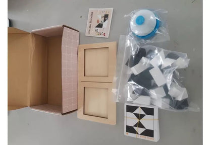 Educational Wooden Hiding Blocks Puzzle Set for Kids Ages 3+ ( 16 Blocks)
