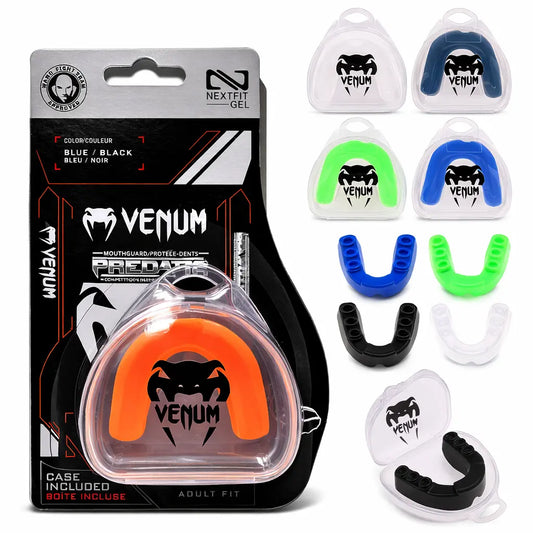 Venum Predator Mouthguard – kids Fit Shock-Absorbing Gel Mouth Guard with Case (Multiple Colors)