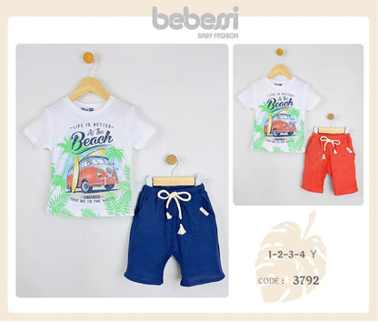 Life Is Better at the Beach – Baby Summer Outfit Set