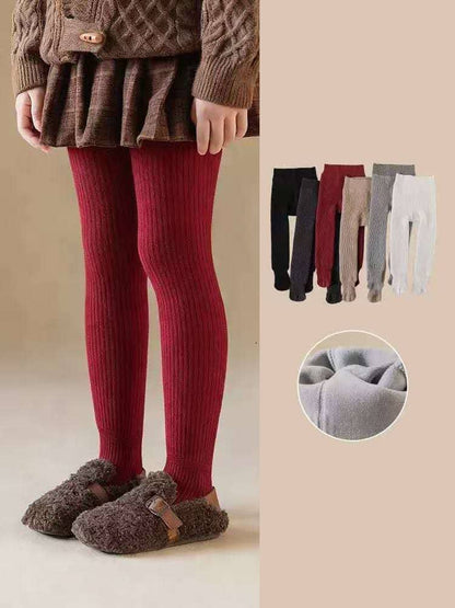 Girls  Fleece- Lined Leggings/ Thermal Tights