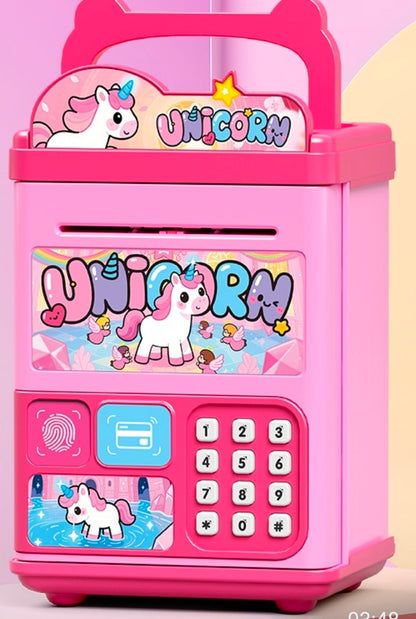 Make saving money magical, fun, and totally exciting with these Adorable Electronic Piggy Banks for Kids! 🐥🦄🚀🧧