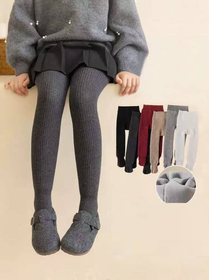 Girls  Fleece- Lined Leggings/ Thermal Tights