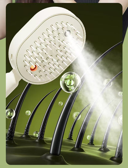 Portable Electric Retractable Air Cushion Hair Brush – Scalp Massage & Detangling Brush (USB Rechargeable)
