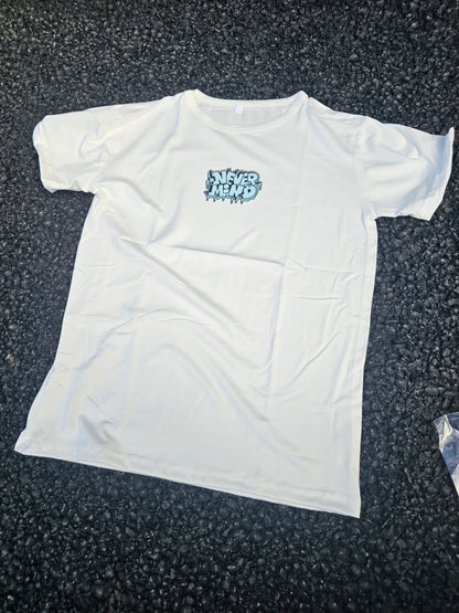 Black Graphic Streetwear T-Shirt – “Never Mind”